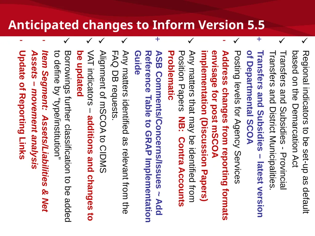 mSCOA and GRAP – Accounting Update: IMFO – July - slide 46 of 49