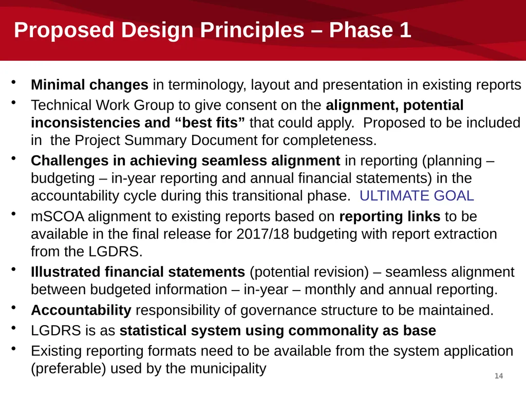 mSCOA and GRAP – Accounting Update: IMFO – July - slide 14 of 49