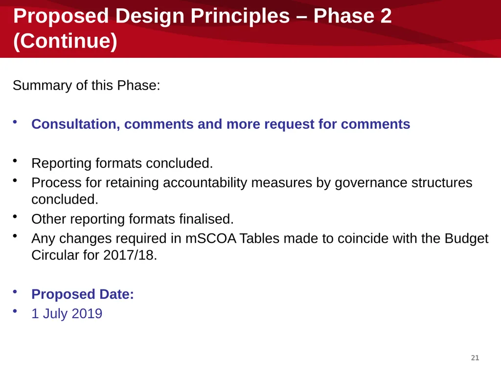 mSCOA and GRAP – Accounting Update: IMFO – July - slide 21 of 49