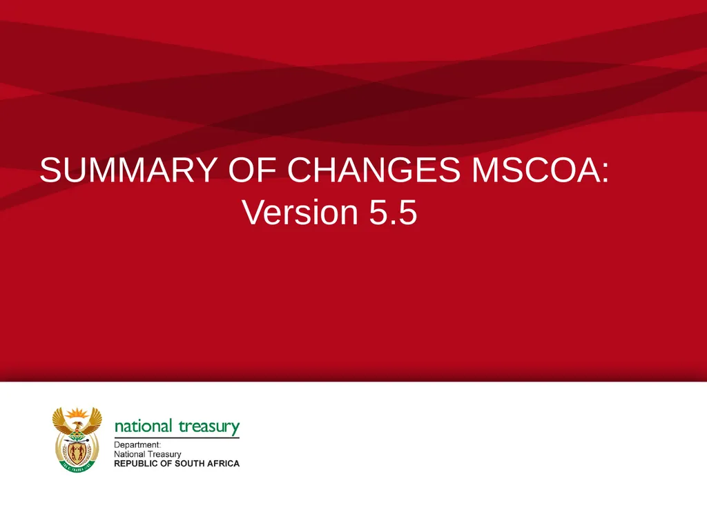 mSCOA and GRAP – Accounting Update: IMFO – July - slide 22 of 49