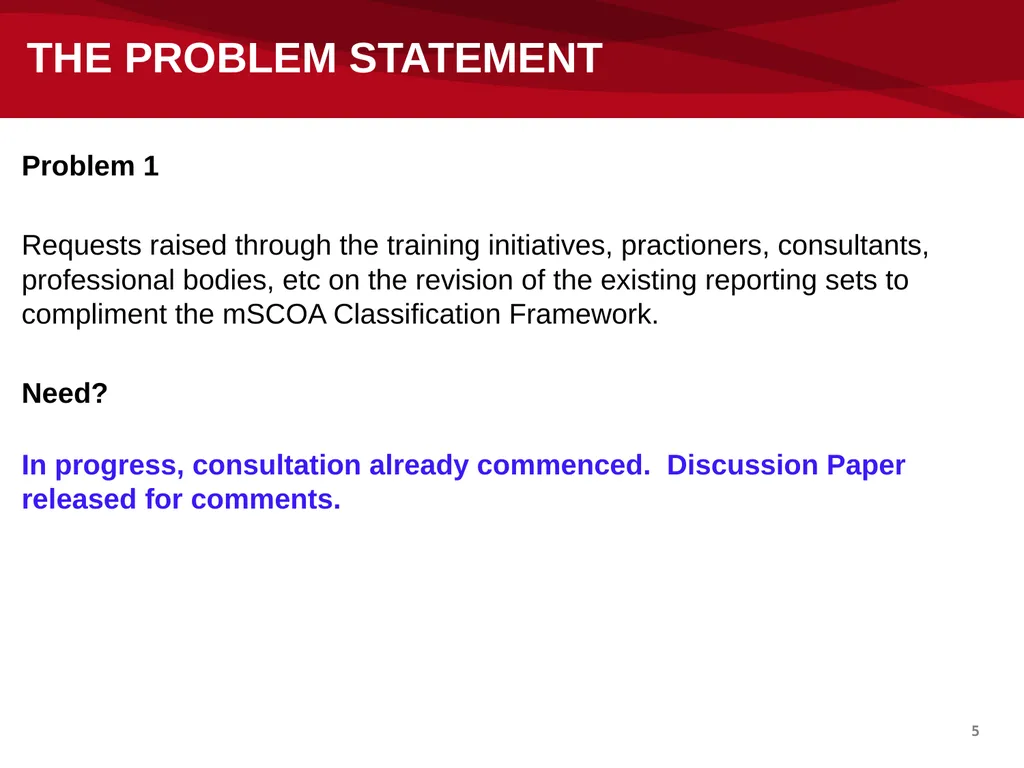 mSCOA and GRAP – Accounting Update: IMFO – July - slide 5 of 49