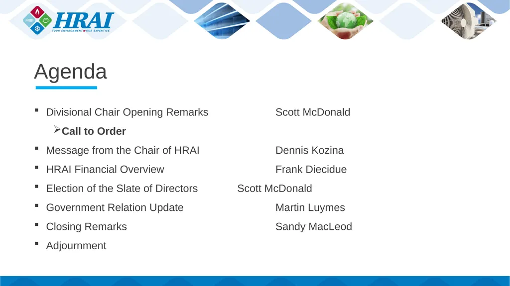 HRAI Manufacturers Annual Meeting October 1, 2020 - slide 3 of 48