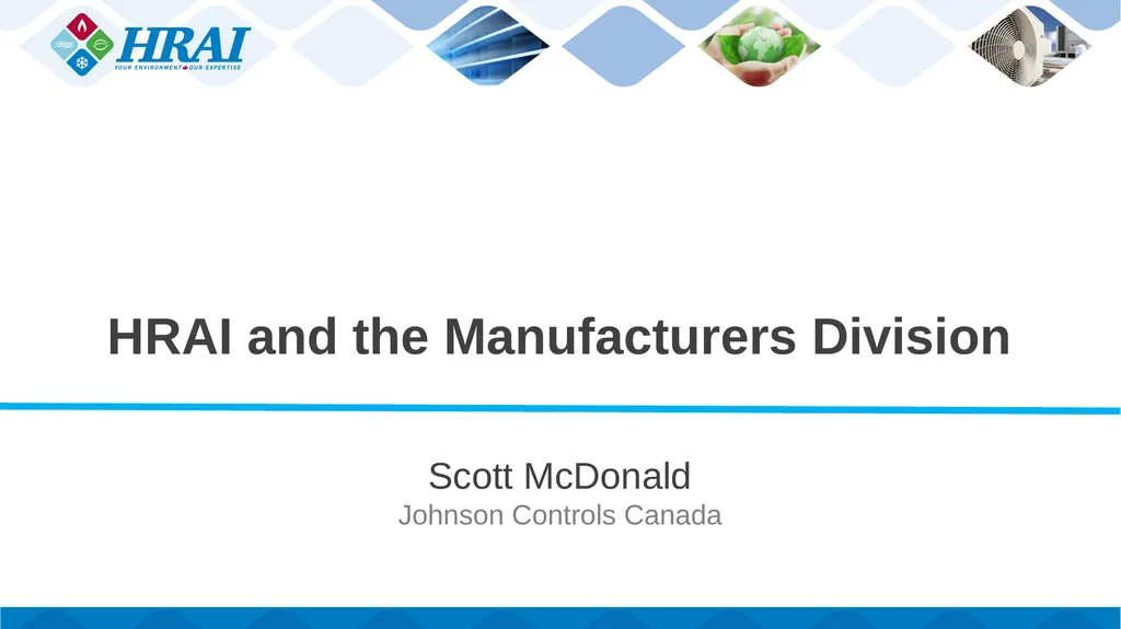 HRAI Manufacturers Annual Meeting October 1, 2020 - slide 5 of 48