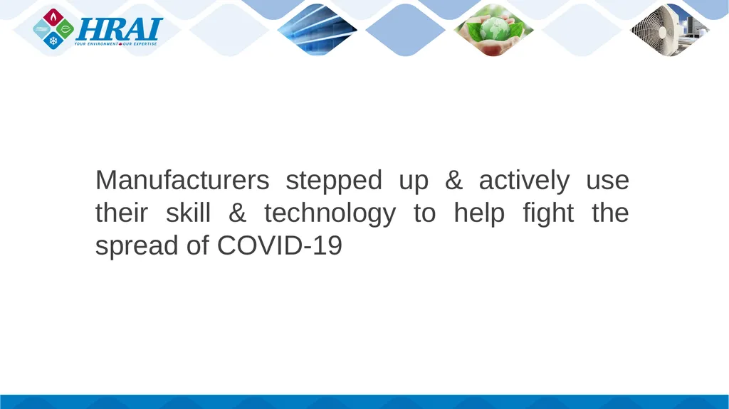 HRAI Manufacturers Annual Meeting October 1, 2020 - slide 6 of 48