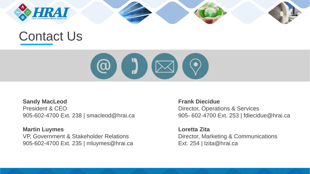HRAI Manufacturers Annual Meeting October 1, 2020 - slide 47 of 48