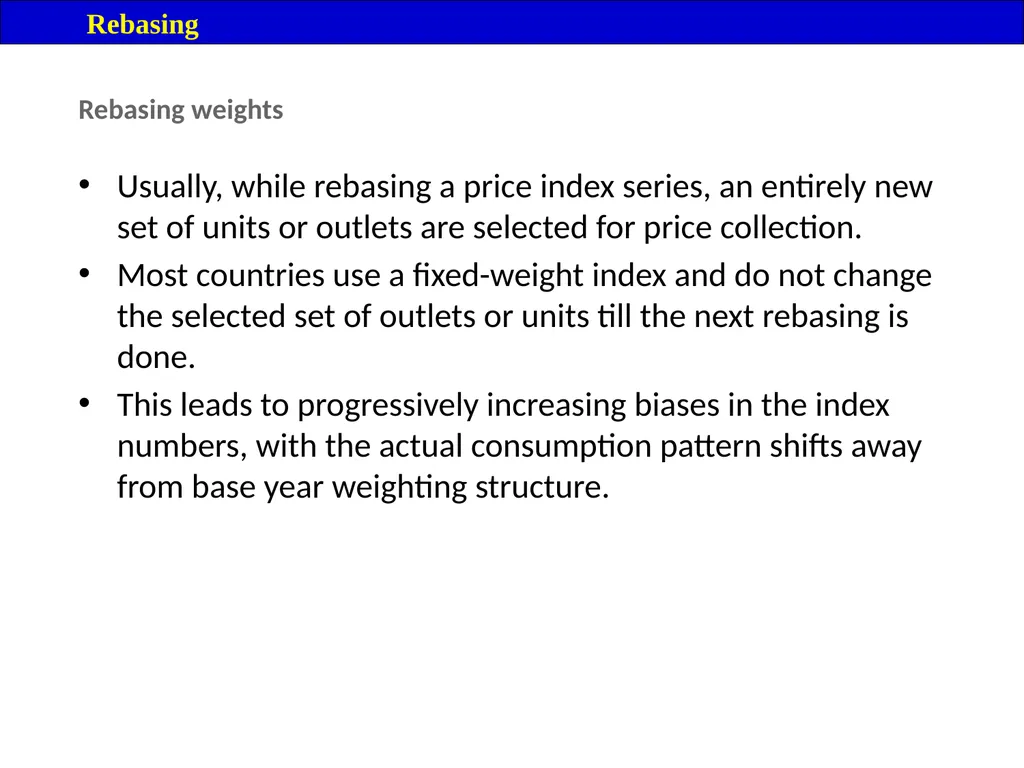 Module 16: Price Index Session V 2 Contents – - slide 29 of 31