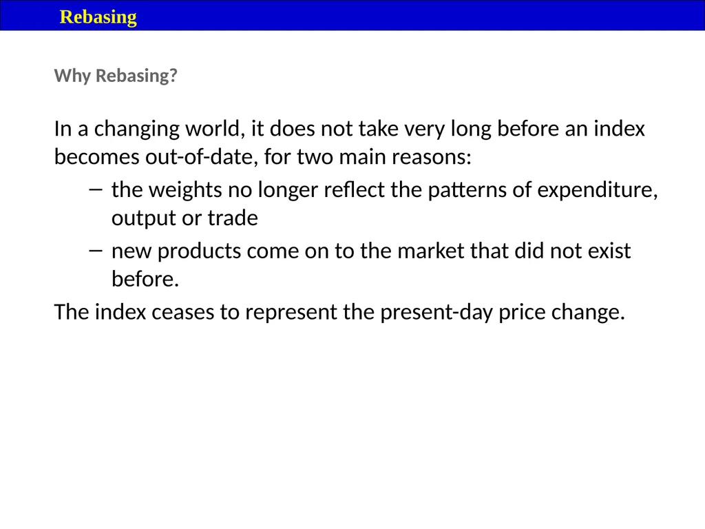 Module 16: Price Index Session V 2 Contents – - slide 26 of 31