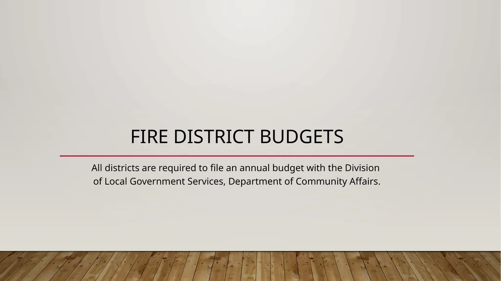 Fire District Training Division of Local - slide 5 of 38