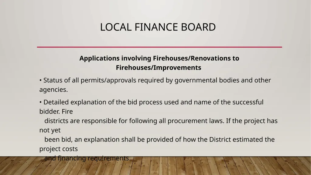 Fire District Training Division of Local - slide 30 of 38