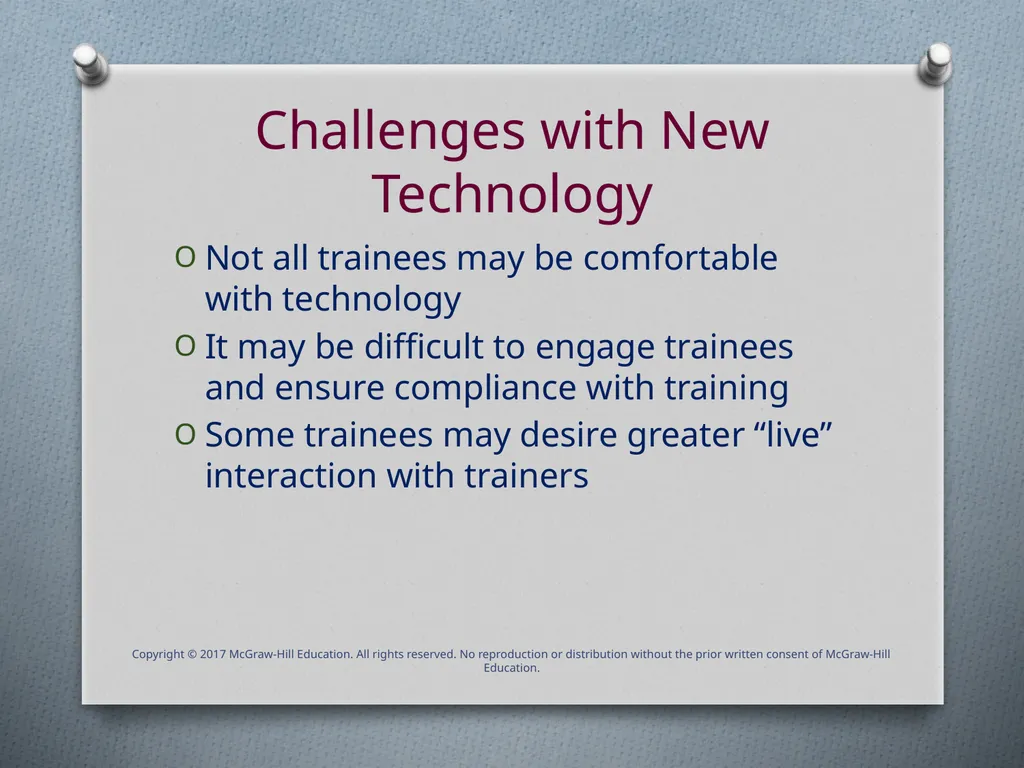 Chapter One Introduction to Training & Development - slide 30 of 38