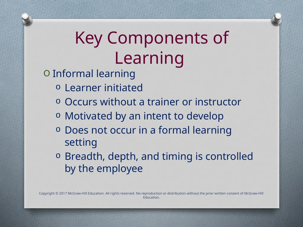Chapter One Introduction to Training & Development - slide 8 of 38