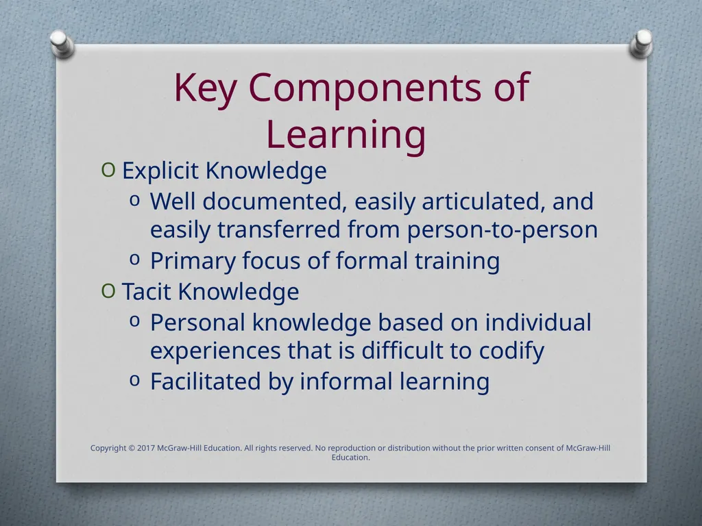 Chapter One Introduction to Training & Development - slide 9 of 38