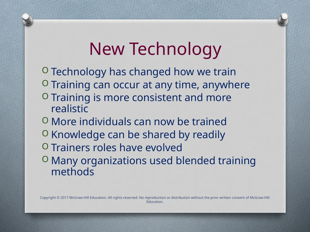 Chapter One Introduction to Training & Development - slide 29 of 38