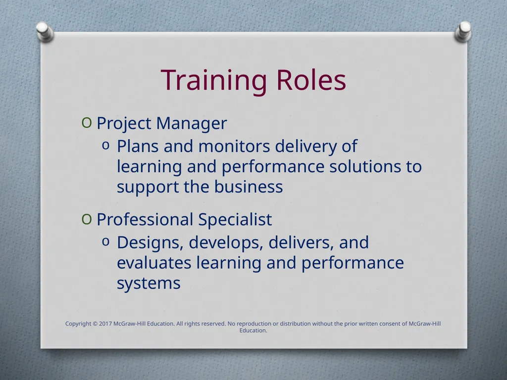 Chapter One Introduction to Training & Development - slide 37 of 38
