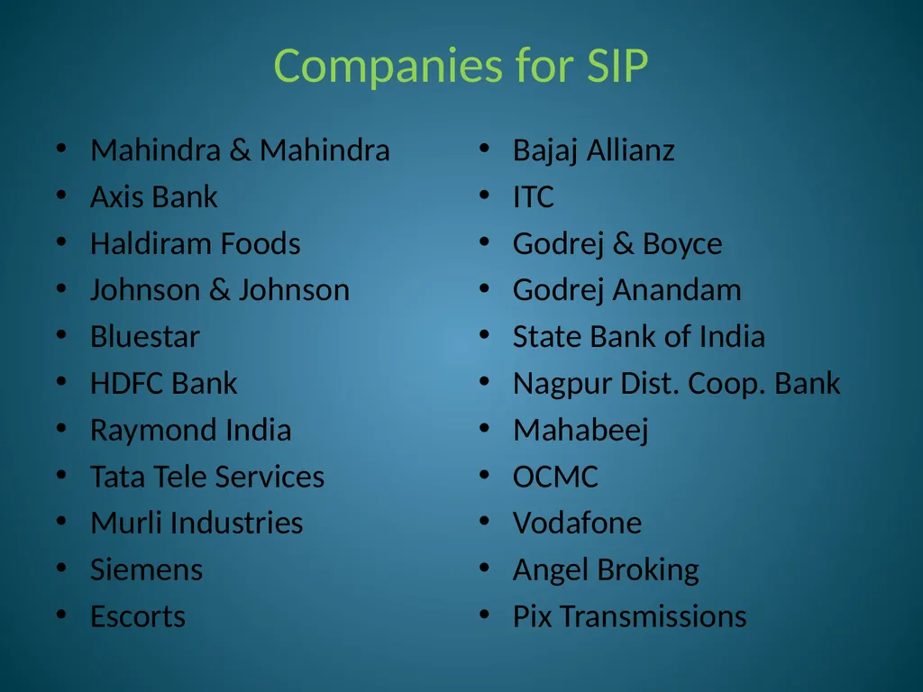Training & Placement Summer Internship Program - slide 14 of 27