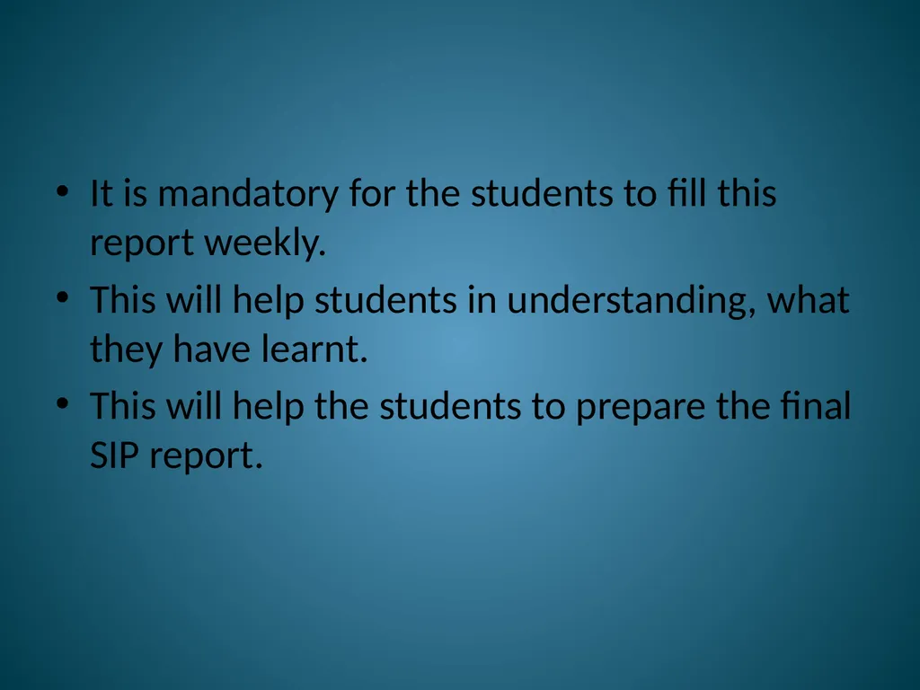 Training & Placement Summer Internship Program - slide 24 of 27