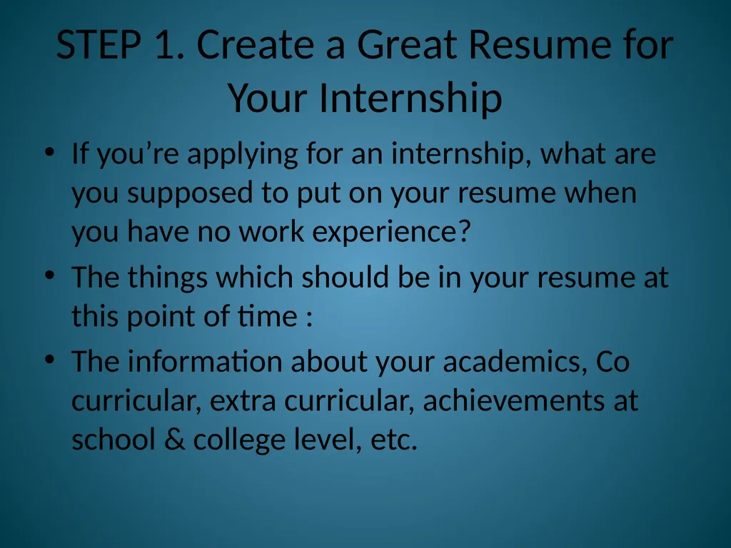 Training & Placement Summer Internship Program - slide 17 of 27