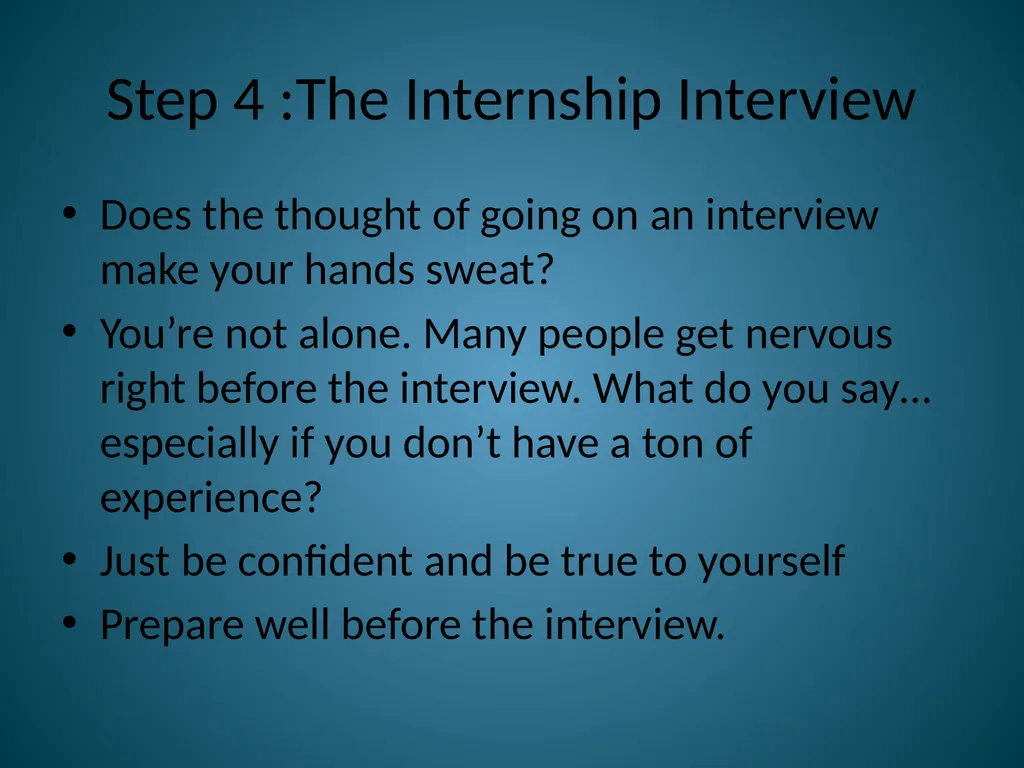 Training & Placement Summer Internship Program - slide 20 of 27