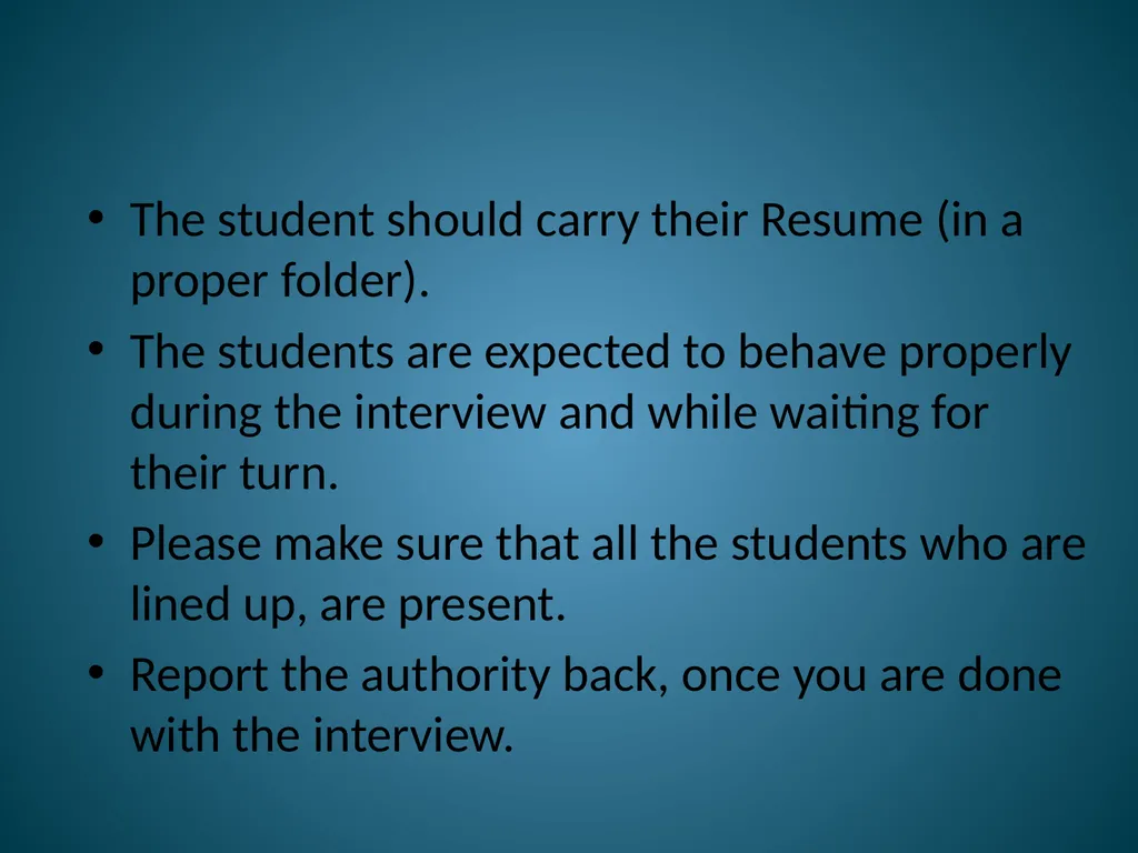 Training & Placement Summer Internship Program - slide 22 of 27