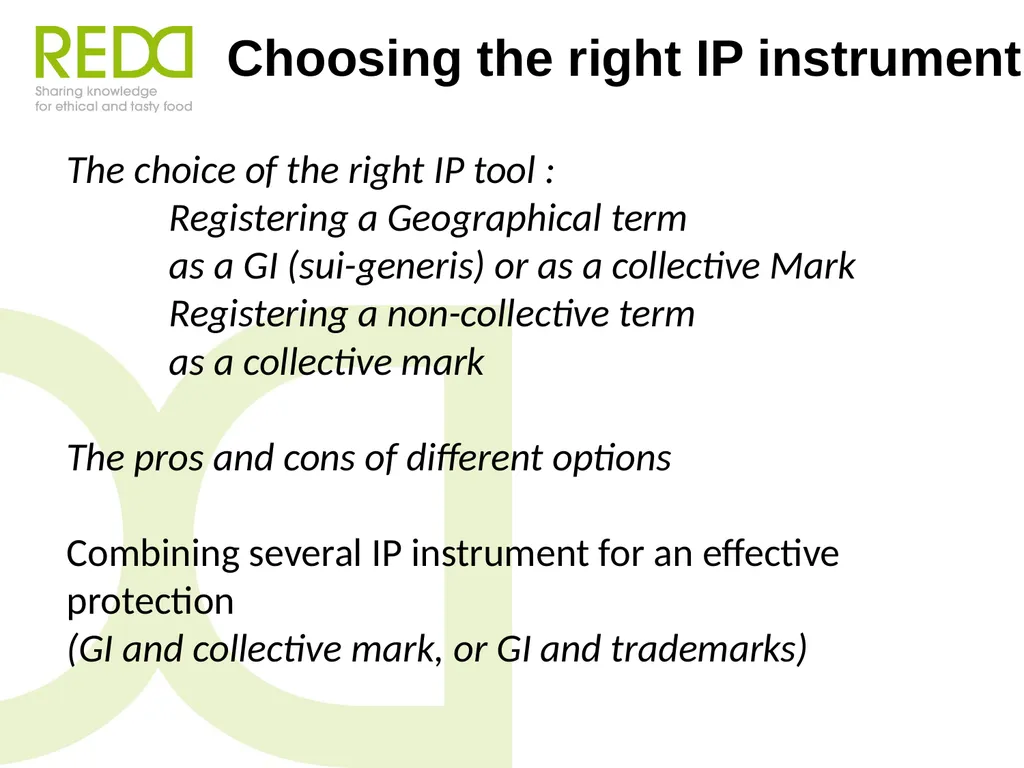 Framework for action Peter Damary, based on work - slide 15 of 23