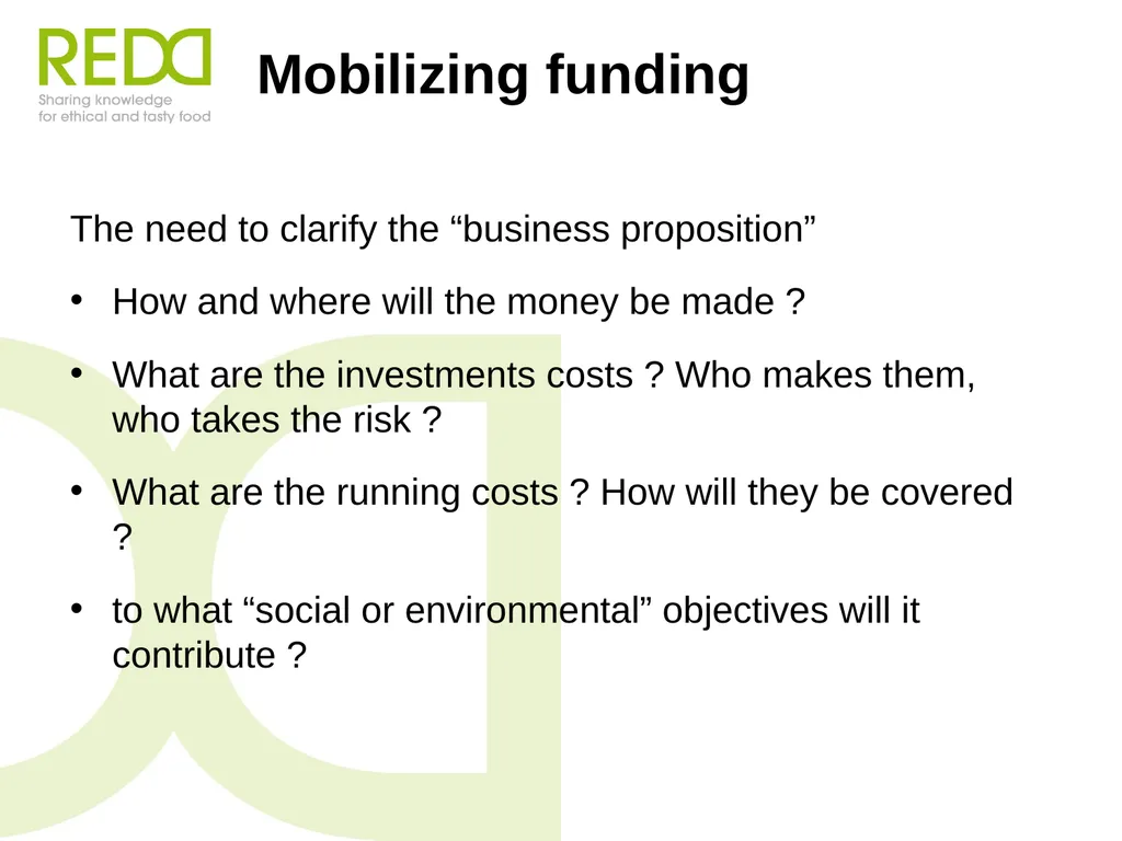 Framework for action Peter Damary, based on work - slide 19 of 23