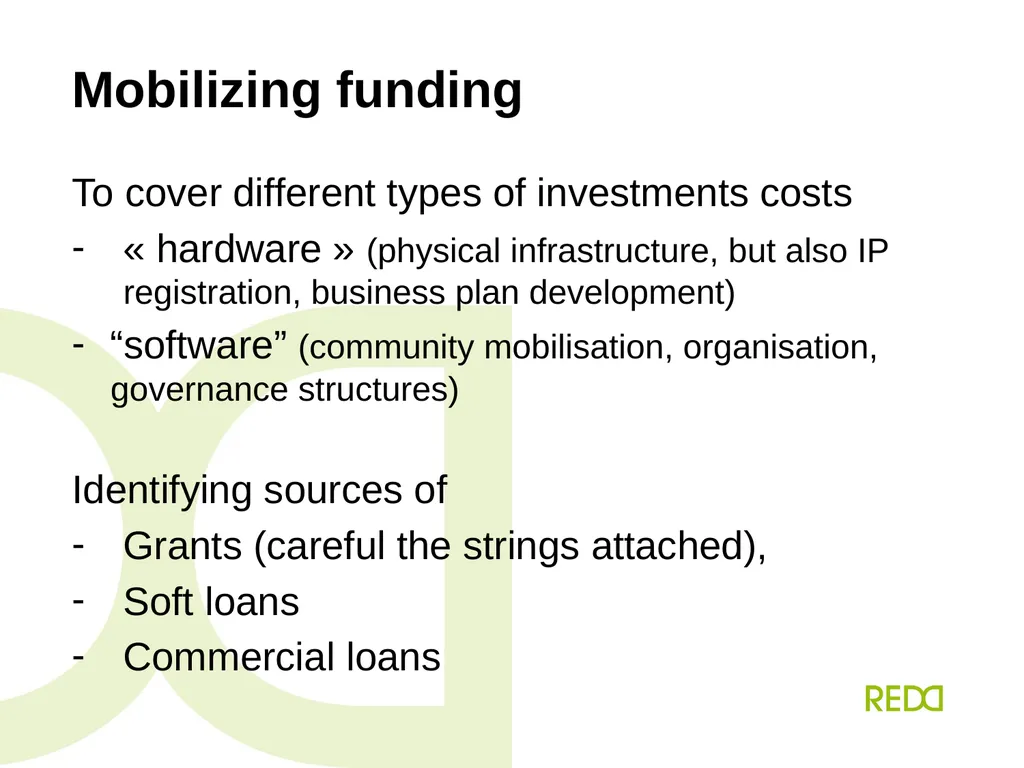 Framework for action Peter Damary, based on work - slide 20 of 23