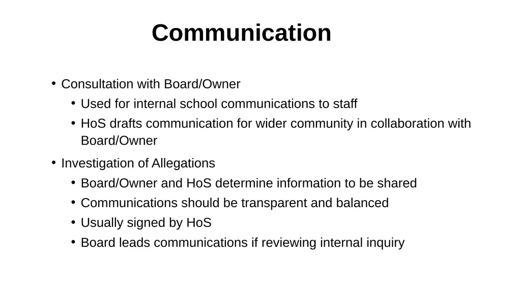 Safeguarding Governance Training Introduction - slide 37 of 41