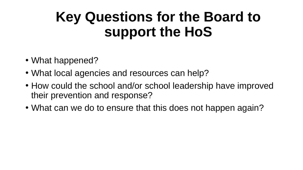 Safeguarding Governance Training Introduction - slide 34 of 41