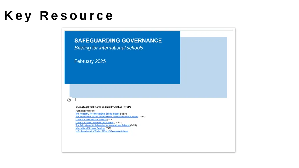 Safeguarding Governance Training Introduction - slide 40 of 41