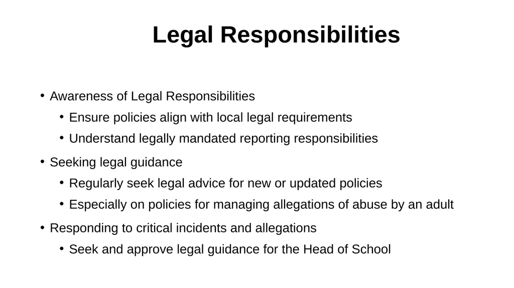 Safeguarding Governance Training Introduction - slide 35 of 41
