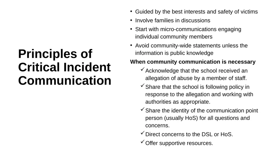 Safeguarding Governance Training Introduction - slide 38 of 41