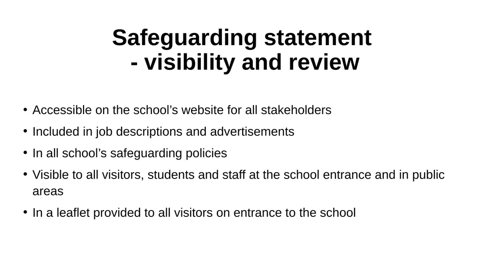Safeguarding Governance Training Introduction - slide 13 of 41