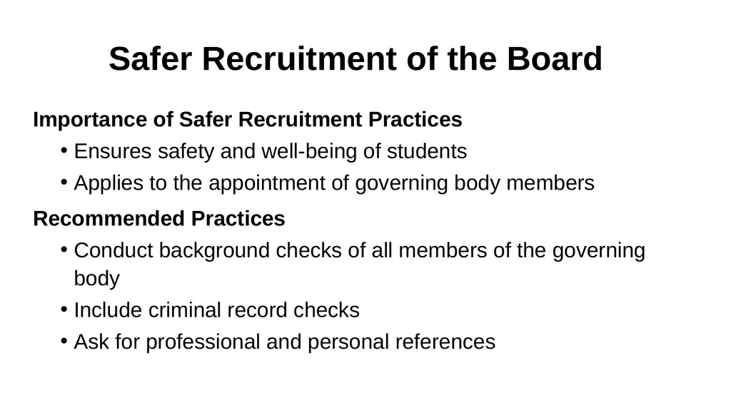 Safeguarding Governance Training Introduction - slide 24 of 41