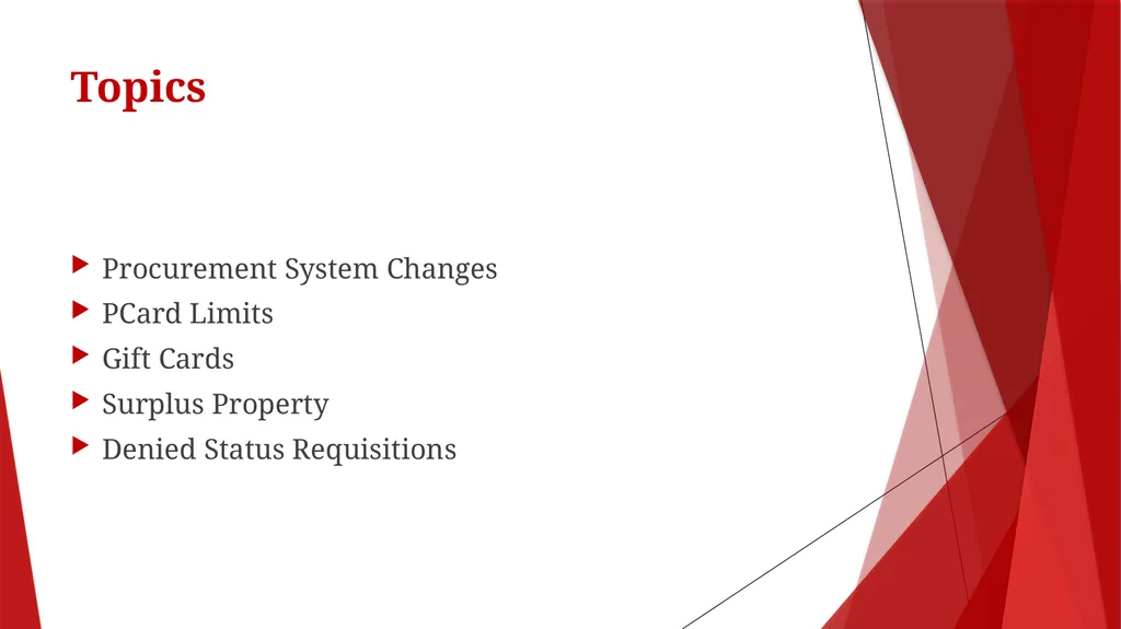 Procurement Workshop and Q&A February 23, 2023 - slide 2 of 22