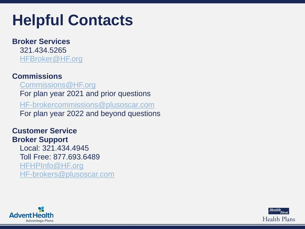 Overview of Broker Services Broker Training - slide 15 of 16