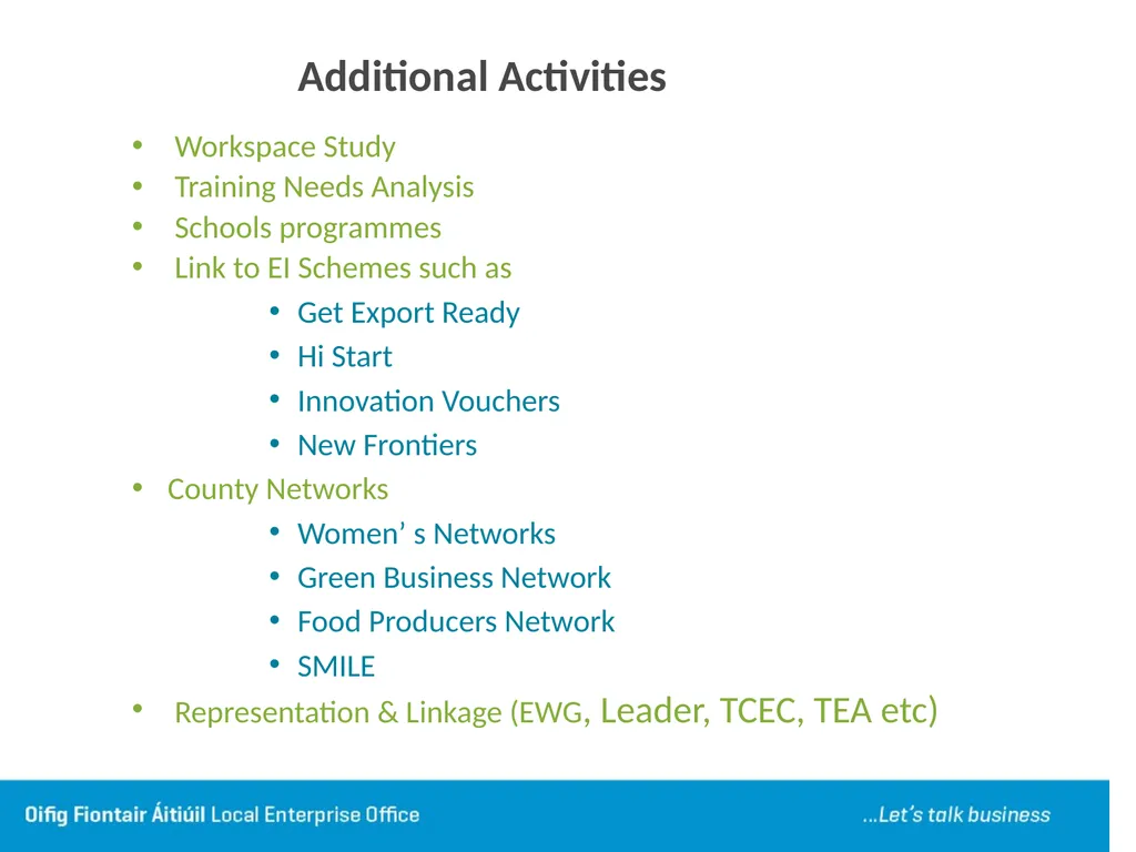 Local Enterprise Office Tipperary Funding Seminar - slide 21 of 24