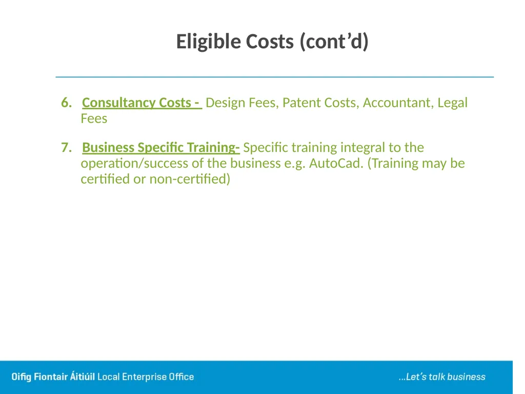 Local Enterprise Office Tipperary Funding Seminar - slide 8 of 24