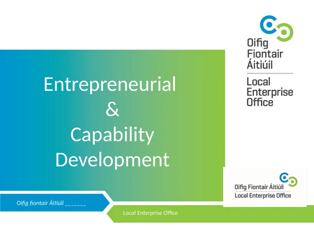 Local Enterprise Office Tipperary Funding Seminar - slide 14 of 24