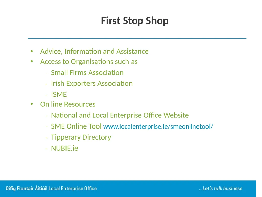 Local Enterprise Office Tipperary Funding Seminar - slide 15 of 24