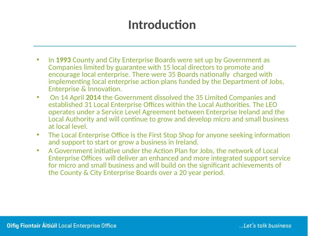 Local Enterprise Office Tipperary Funding Seminar - slide 2 of 24