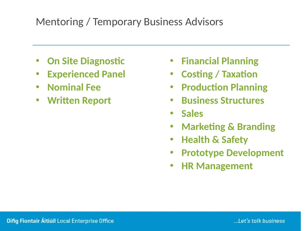 Local Enterprise Office Tipperary Funding Seminar - slide 17 of 24