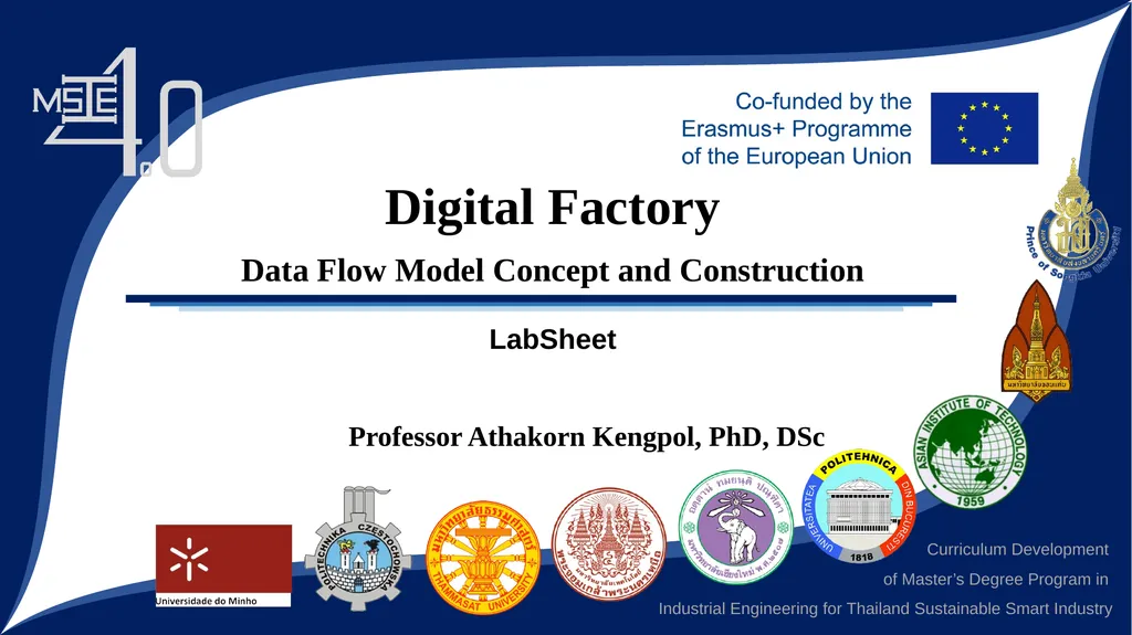 Data Flow Model Concept and Construction Digital