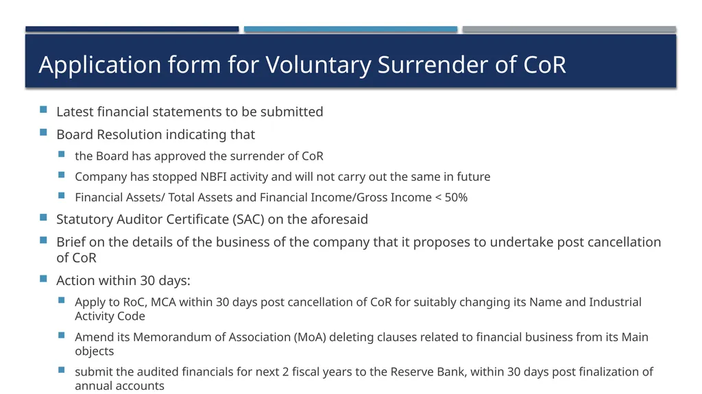 Practical aspects of RBI Compliances for Base - slide 35 of 57