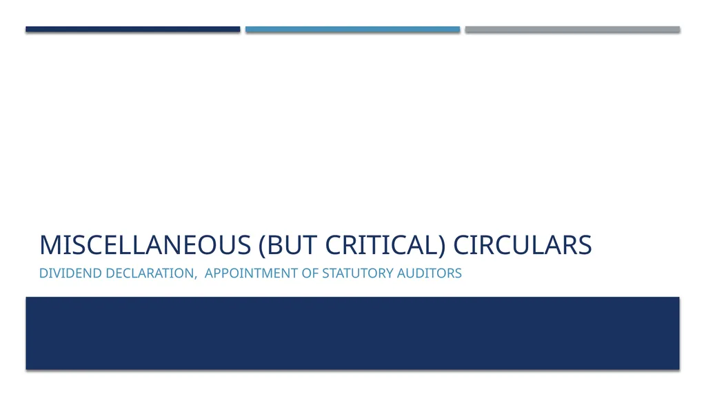 Practical aspects of RBI Compliances for Base - slide 46 of 57