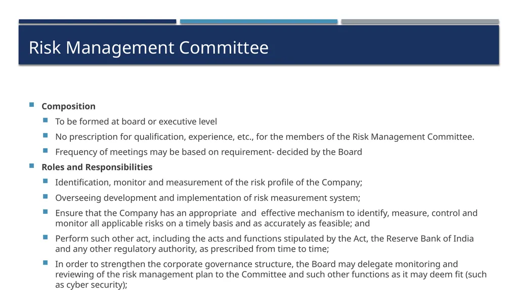 Practical aspects of RBI Compliances for Base - slide 19 of 57