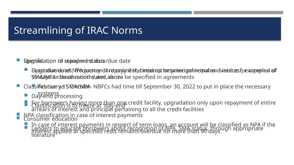 Practical aspects of RBI Compliances for Base - slide 18 of 57