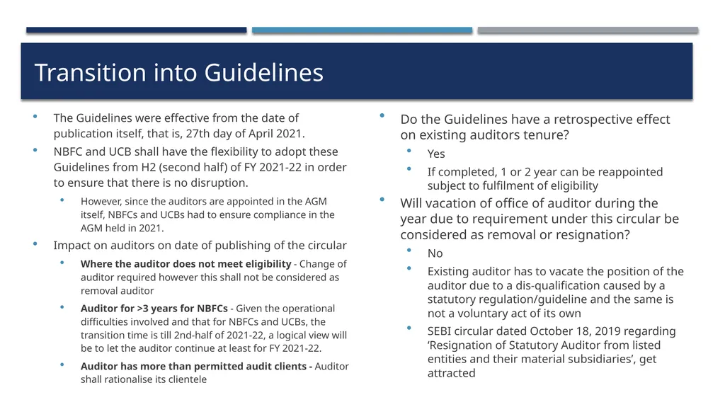 Practical aspects of RBI Compliances for Base - slide 53 of 57