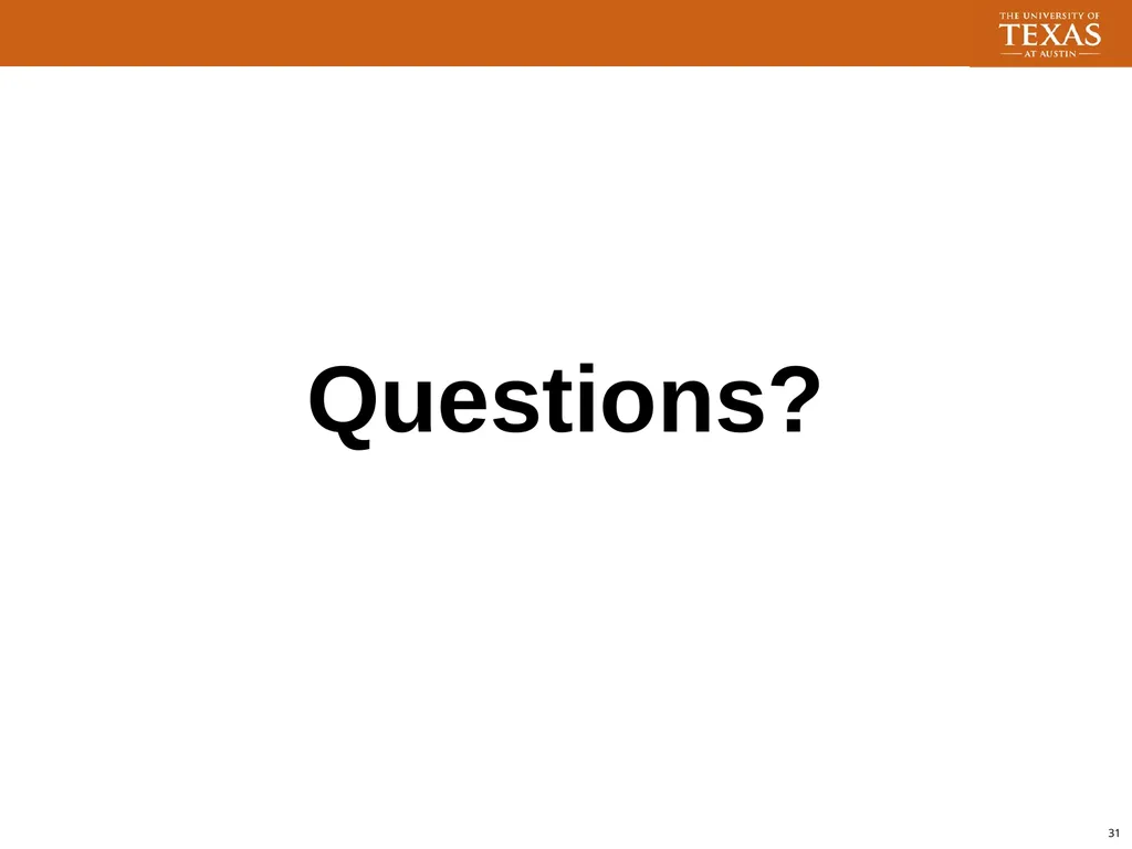 Transforming UT Modernization and Business - slide 30 of 30