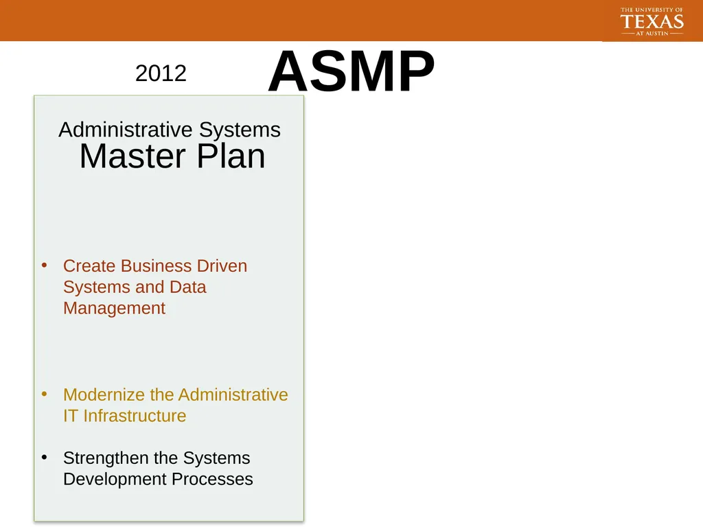 Transforming UT Modernization and Business - slide 15 of 30