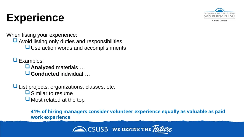 NETWORKING & DEVELOPING YOUR LinkedIn PROFILE - slide 25 of 34